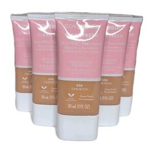 Covergirl Clean Fresh Skin Milk 590 TAN/RICH Lot Of 6